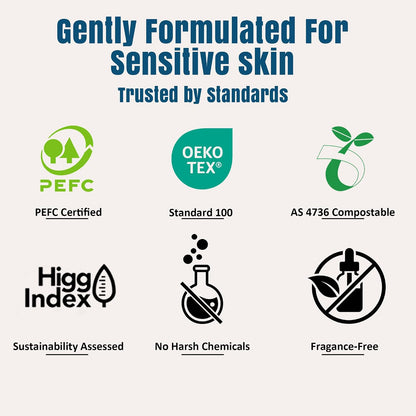 Face Towels, Disposable Biodegradable Facial Towels for Sensitive Skin, Lint- Free Face Wipes for Washing Face, Skincare and Makeup Remover, Dry Wipes, 10"×12" Extra Large, 50 Count